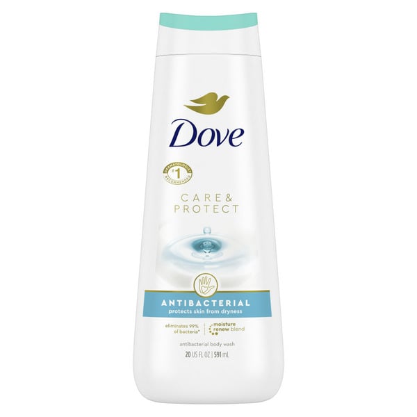 Body Lotions & Soap Dove Body Wash Care & Protect Antibacterial hero