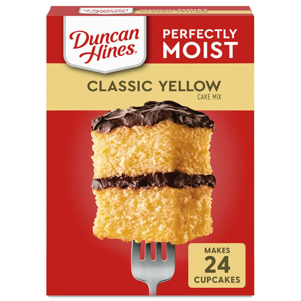 Baking & Supplies Duncan Hines Classic Yellow Cake Mix, Baking Mix hero