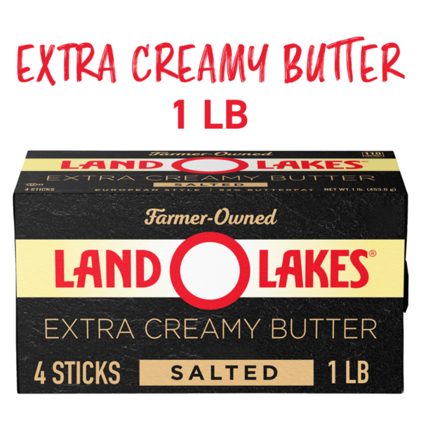 Butter Land O Lakes Extra Creamy Salted Butter Sticks hero