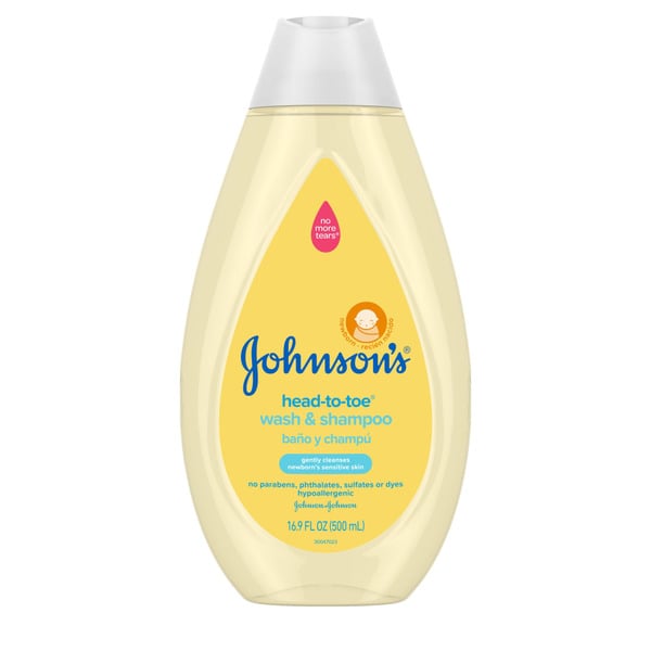 Hair Care Johnson & Johnson Head-To-Toe Tear Free Baby Body Wash & Shampoo hero