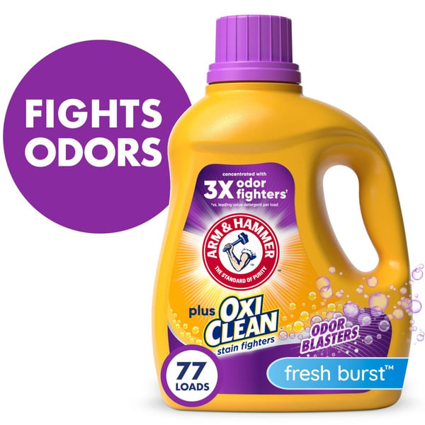 Laundry Arm & Hammer Plus Oxiclean Odor Blasters Fresh Burst hero