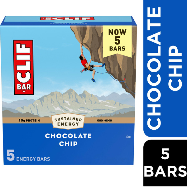 Grocery CLIF BAR Chocolate Chip Energy Bars hero