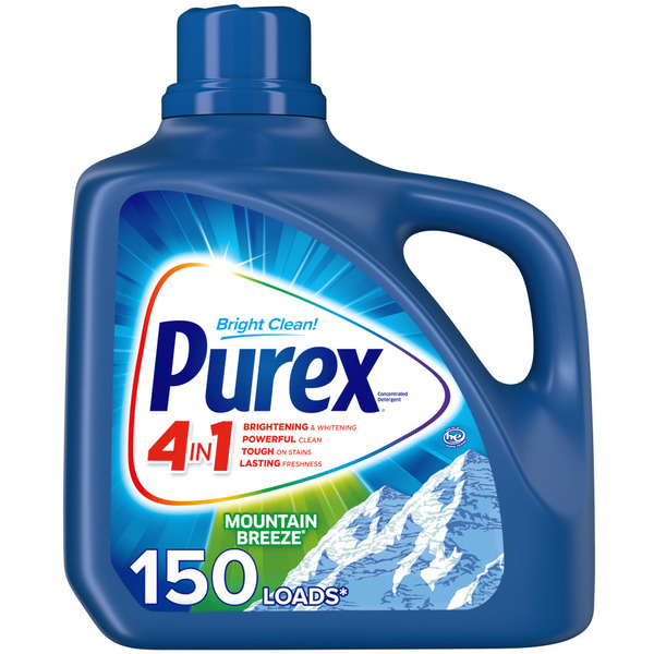 Purex Liquid Laundry Detergent Dirt Lift Action Mountain Breeze hero