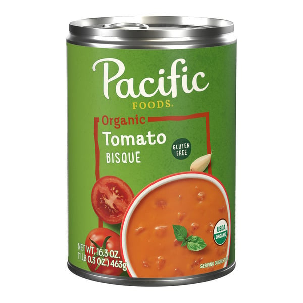 Pacific Foods Tomato Bisque Soup hero