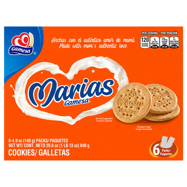 Cookies & Cakes Gamesa Marias Rolled Cookies hero