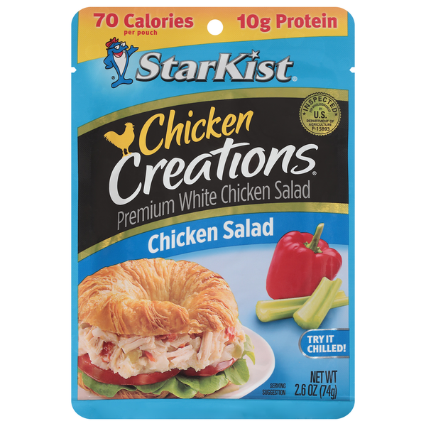 Canned Meat & Seafood StarKist Chicken Salad, Premium, White hero