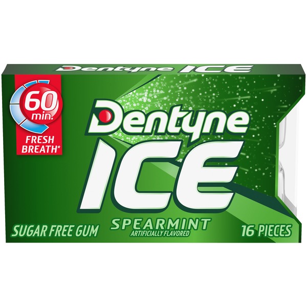 Mint & Gum Dentyne Ice Spearmint Sugar Free Gum hero