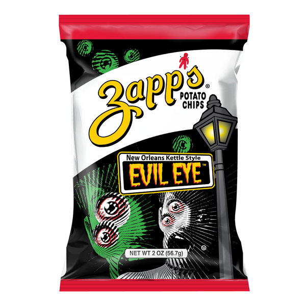 Zapp's Potato Chips, Evil Eye, New Orleans Kettle Style hero