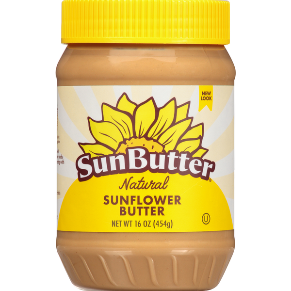 Nut Butters & Fruit Spreads SunButter Sunflower Butter, Natural hero