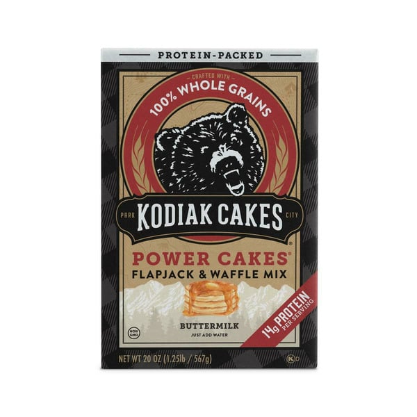 Hot Cereal & Pancake Mixes Kodiak Power Cakes Buttermilk Flapjack & Waffle Mix hero