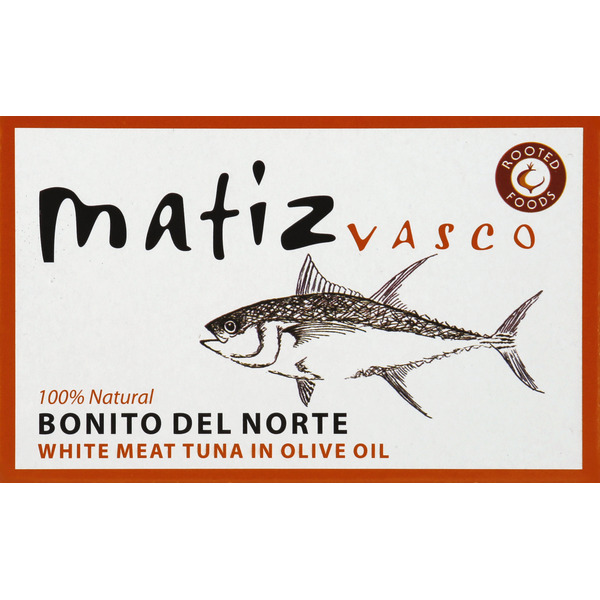 Canned Meat & Seafood Matiz White Meat Tuna in Olive Oil, Bonito Del Norte hero