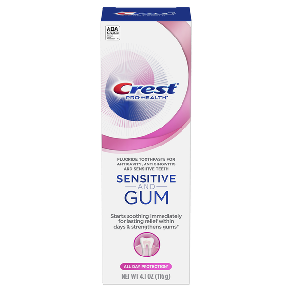 Oral Hygiene Crest Sensitive & Gum All Day Protection Toothpaste hero