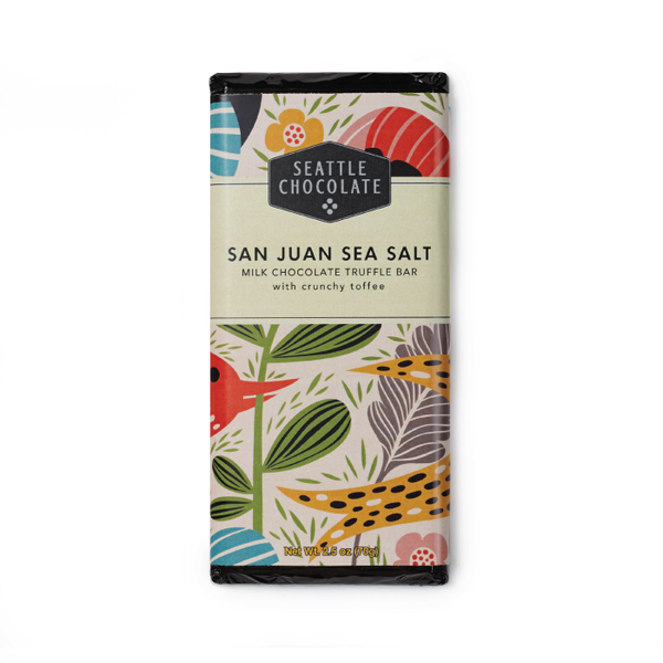 Candy & Chocolate Seattle Chocolate San Juan Sea Salt Truffle Bar hero