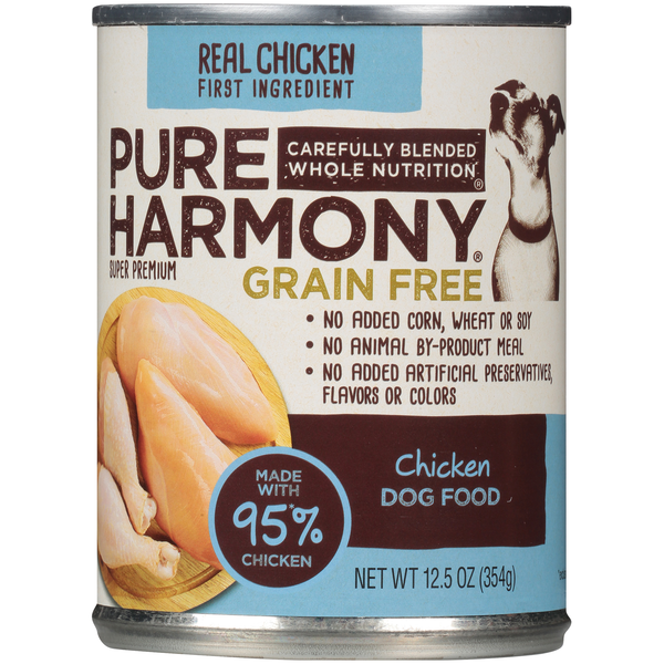 Dog Food & Care Pure Harmony Super Premium Grain Free Chicken Dog Food hero