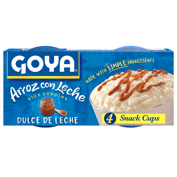 Refrigerated Pudding & Desserts Goya Dulce De Leche Flavored Rice Pudding Pack hero