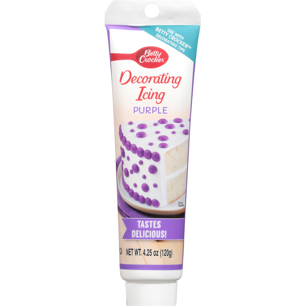 Baking Supplies & Decor Betty Crocker Decorating Icing, Purple hero