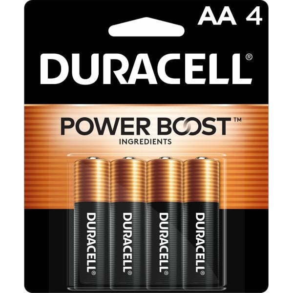 Batteries Duracell Coppertop AA Alkaline Batteries hero