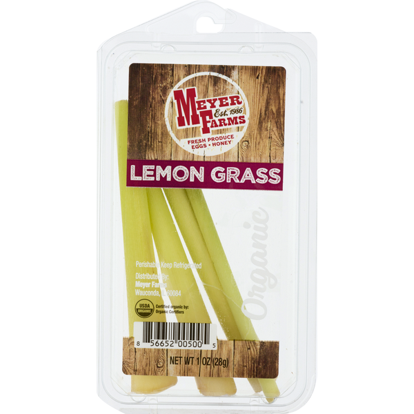 Fresh Vegetables Meyer Farms Lemon Grass, Organic hero