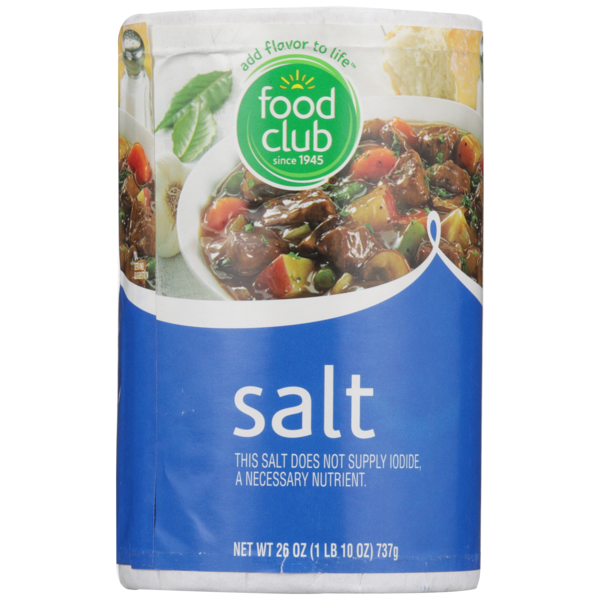 Spices & Seasonings Food Club Salt hero