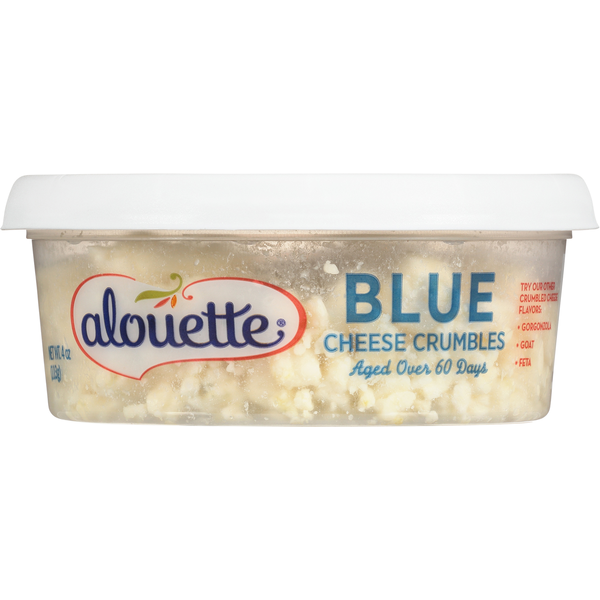 Packaged Cheese Alouette Cheese Crumbles, Blue hero