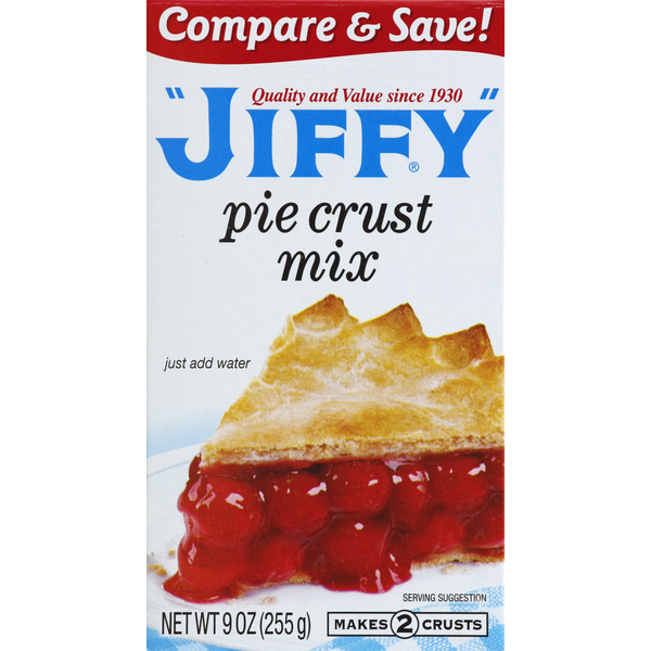 Doughs, Gelatins & Bake Mixes "JIFFY" Pie Crust Mix hero