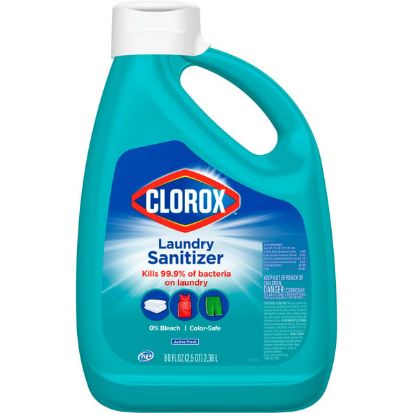 Laundry Clorox Laundry Sanitizer, Kills 99.9% of Bacteria On Laundry, Color-Safe hero