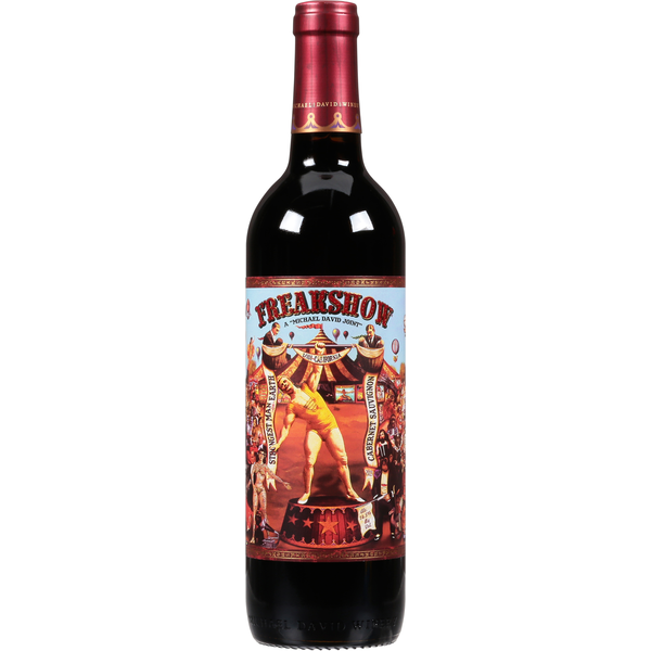 Domestic Cabernet Sauvignon Michael David Winery Freakshow Cabernet Sauvignon hero