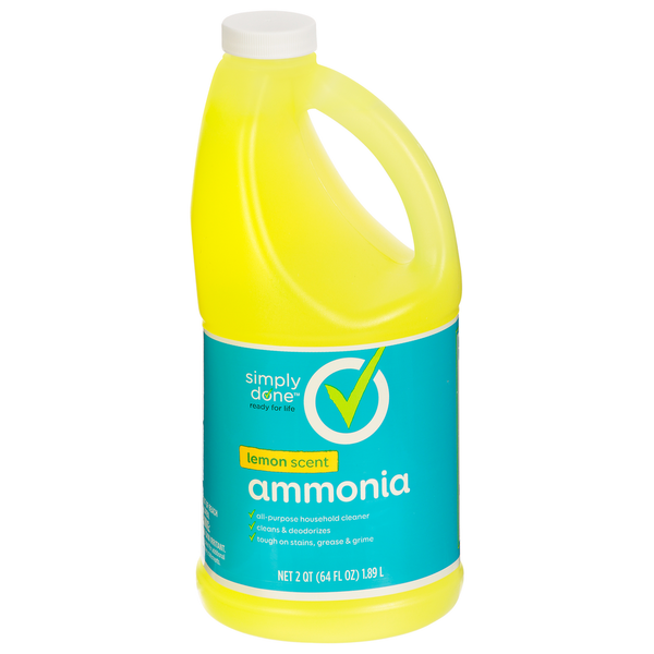 Cleaning Products Simply Done Ammonia, Lemon Scent hero