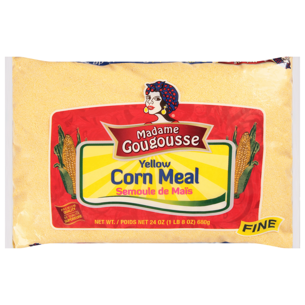 Baking Ingredients Madame Gougousse Corn Meal, Yellow, Fine hero