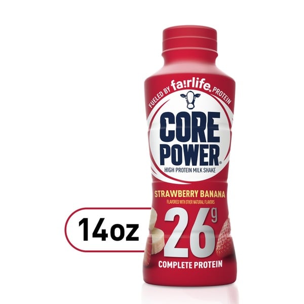 Protein & Meal Replacements Core Power Complete Protein By , 26G Strawberry-Banan Flavor Protein Shake hero