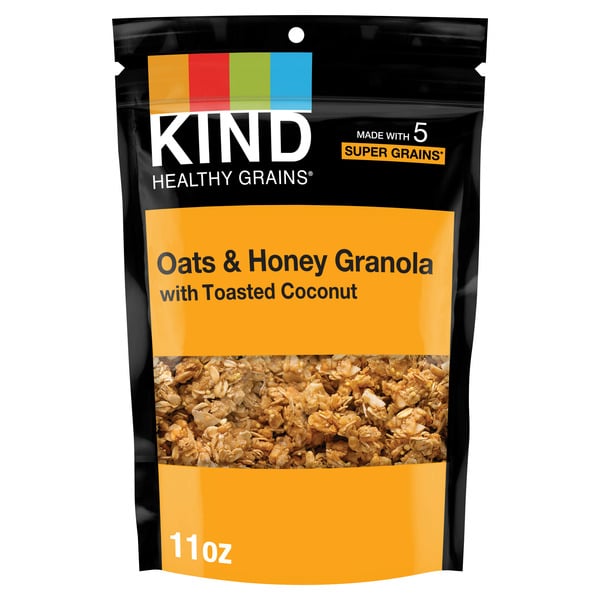 Granola KIND Healthy Grains Clusters Oats & Honey with Coconut hero