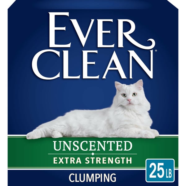 Litter & Accessories Ever Clean Extra Strength Clumping Cat Litter, Unscented hero