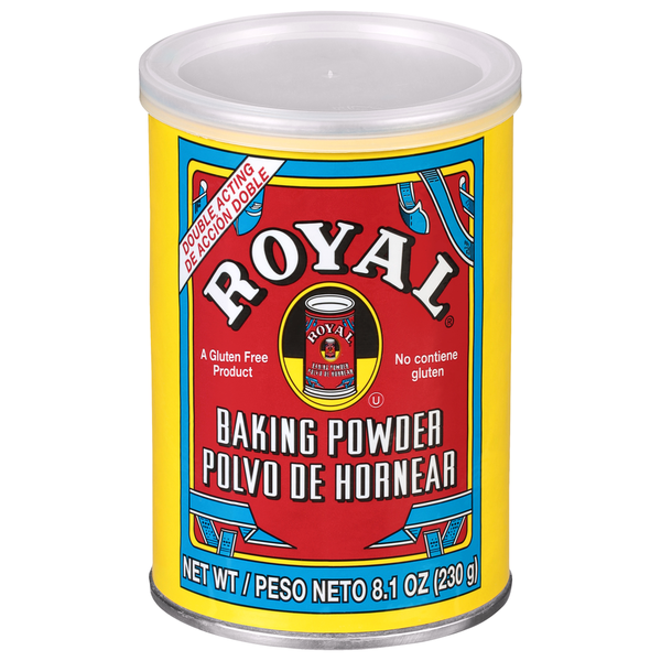 Baking Ingredients Royal Baking Powder hero