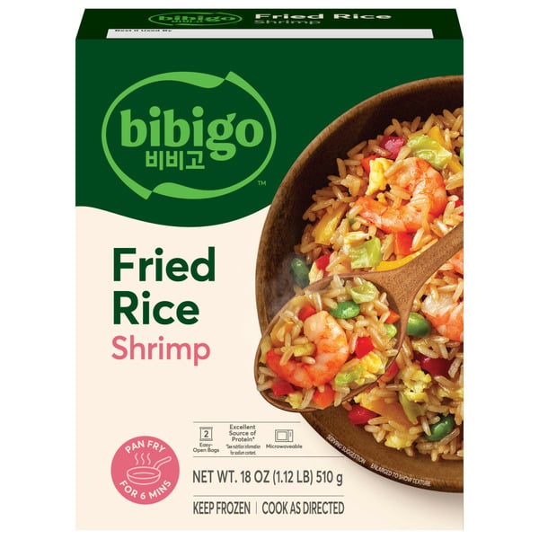 Prepared Meals Bibigo Shrimp & Vegetable Fried Rice hero