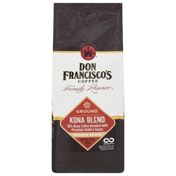 Don Francisco's Coffee, Ground, Medium Roast, Kona Blend hero