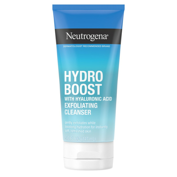 Facial Care Neutrogena Hydro Boost Exfoliating Hyaluronic Acid Face Wash hero