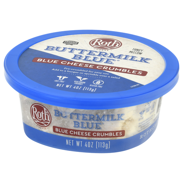 Packaged Cheese Roth Buttermilk Blue, Blue Cheese Crumbles hero