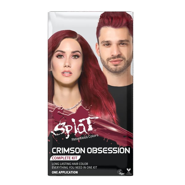 Hair Care Splat Hair Color, Complete Kit, Crimson Obsession hero