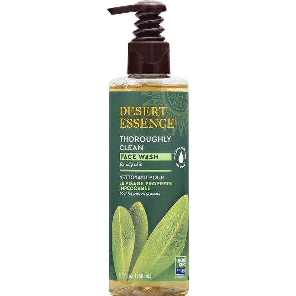 Facial Care Desert Essence Face Wash, Thoroughly Clean hero