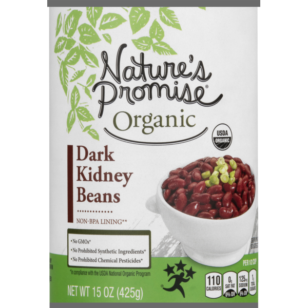 Canned Meals & Beans Nature's Promise Organic Dark Kidney Beans hero