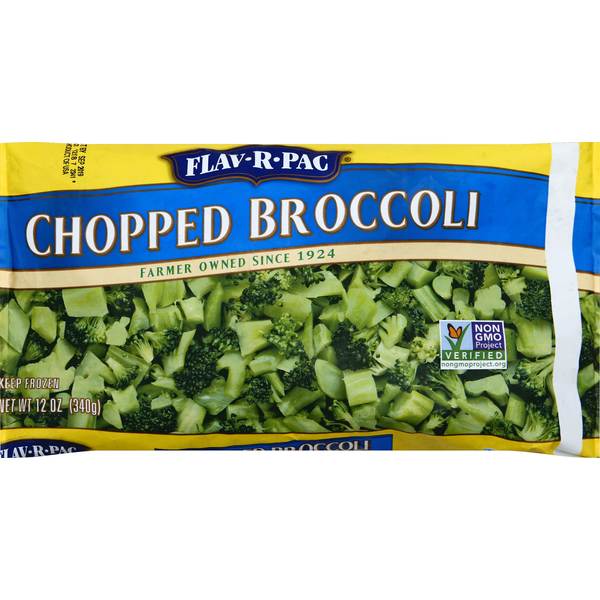 Canned & Jarred Vegetables Flav R Pac Broccoli, Chopped hero