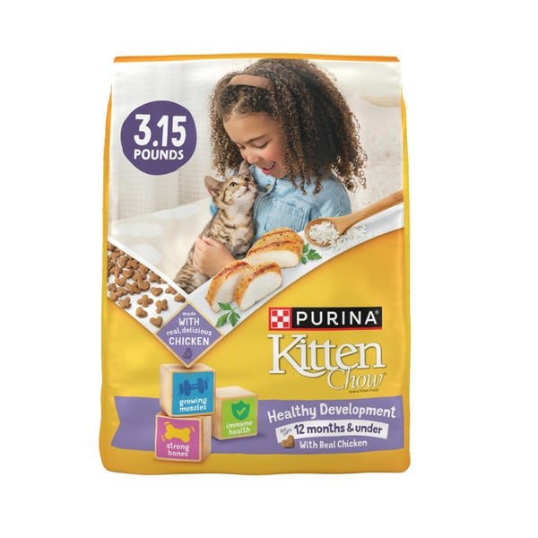 Cat Food & Care Purina Kitten Food Healthy Development with Real Chicken Dry Kitten Food hero