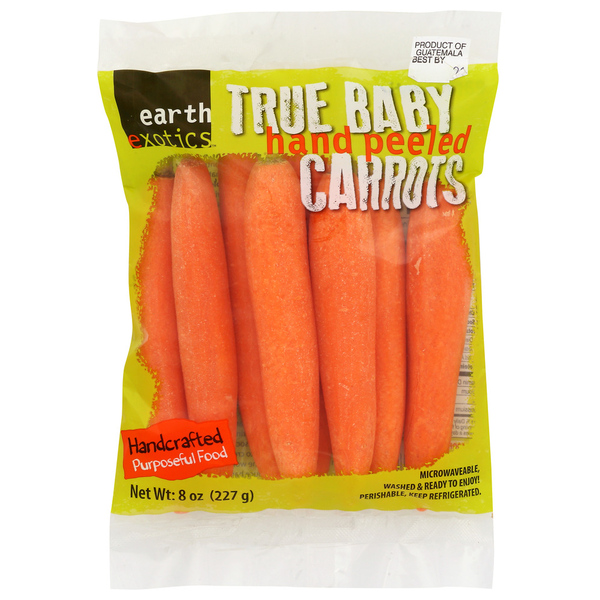 Packaged Vegetables & Fruits Earth Exotics Baby Carrots hero