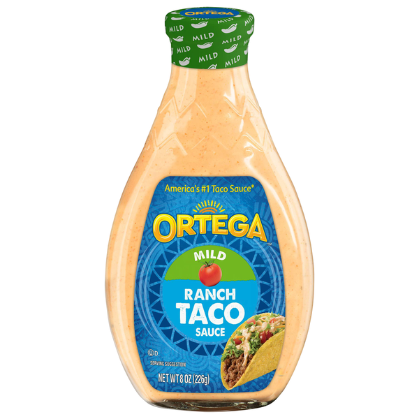 Condiments Ortega Flavor Craver Taco Ranch Taco Sauce hero