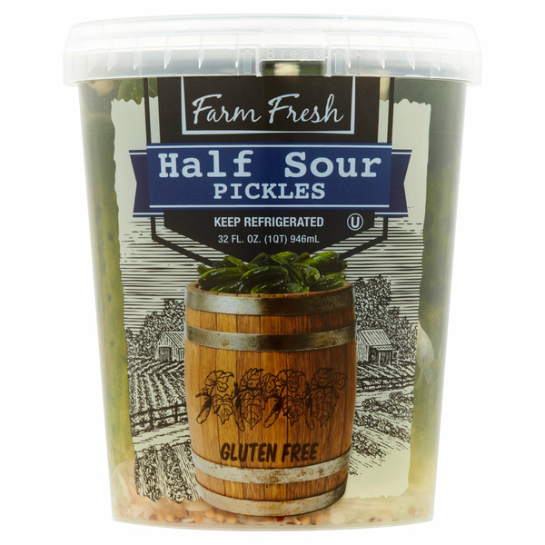 Pickled Goods & Olives Farm Fresh Half Sour Pickles hero