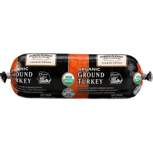 Frozen Meat & Seafood Organic Prairie Chub, Turkey Ground hero