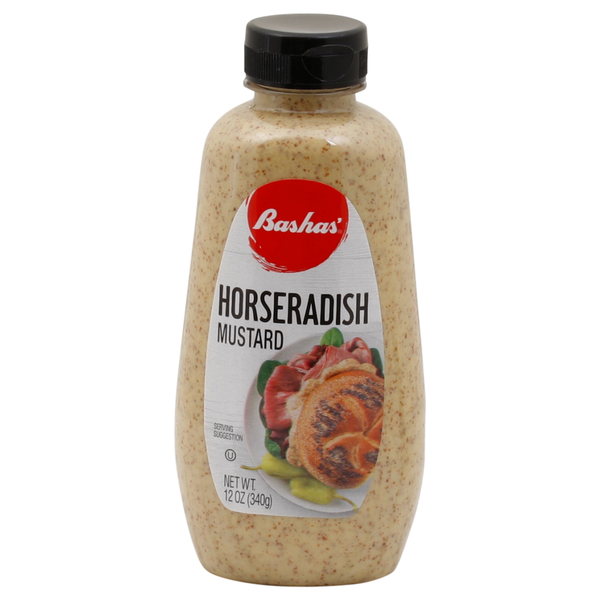 Condiments Bashas' Mustard, Horseradish hero