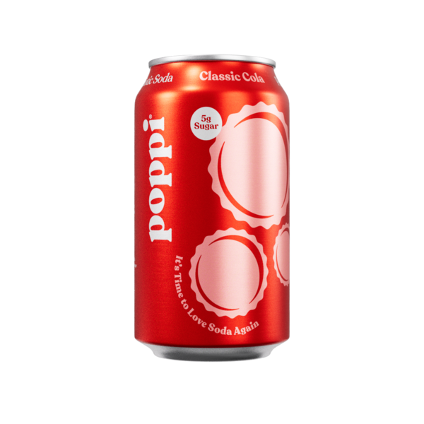 Soft Drinks Poppi Prebiotic Soda, Classic Cola hero