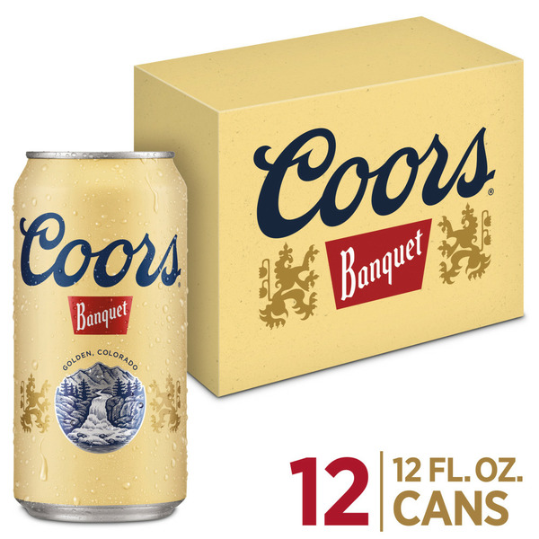 Domestic Beer Coors Banquet Beer Can hero