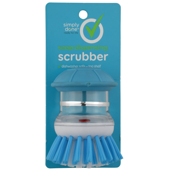 Cleaning Products Simply Done Soap Dispensing Scrubber hero